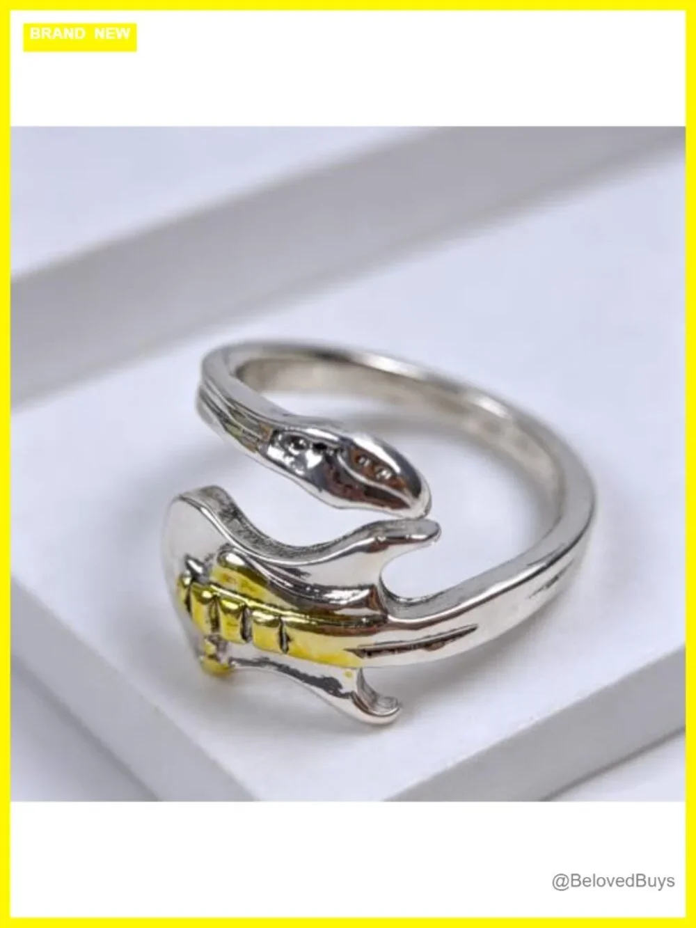 20 Piece Y2k Silver Tone Alloy Ring Set Adjustable Stackable Statement Rings